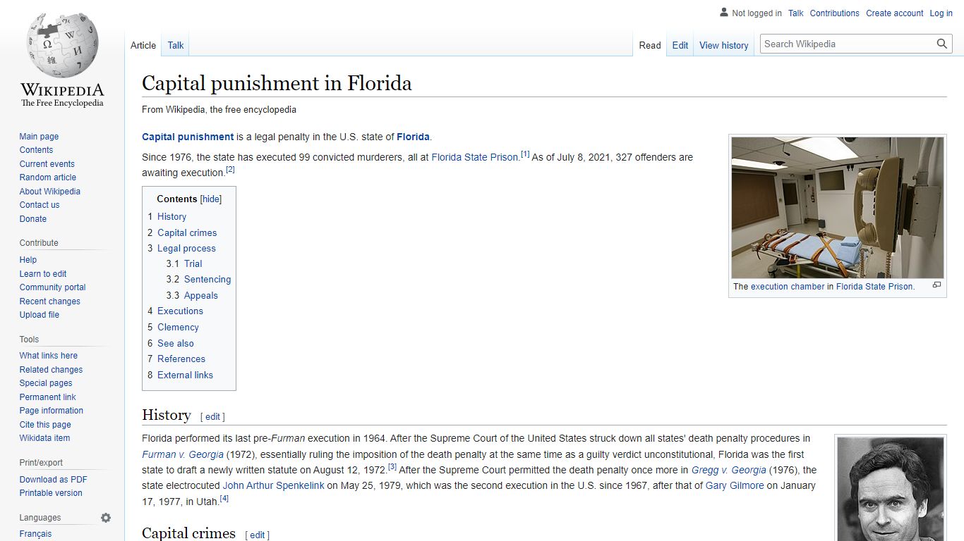 Capital punishment in Florida - Wikipedia
